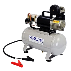 VGDPRO 12V DC Oil Less Air Compressor with 12 Liter Tank