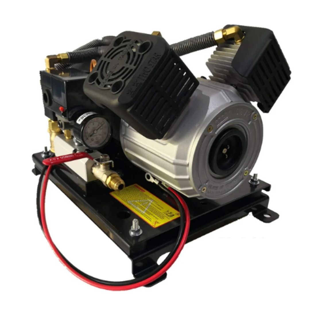 VGDPRO 24V DC Oil Free Weatherproof Twin Piston Onboard Air Compressor