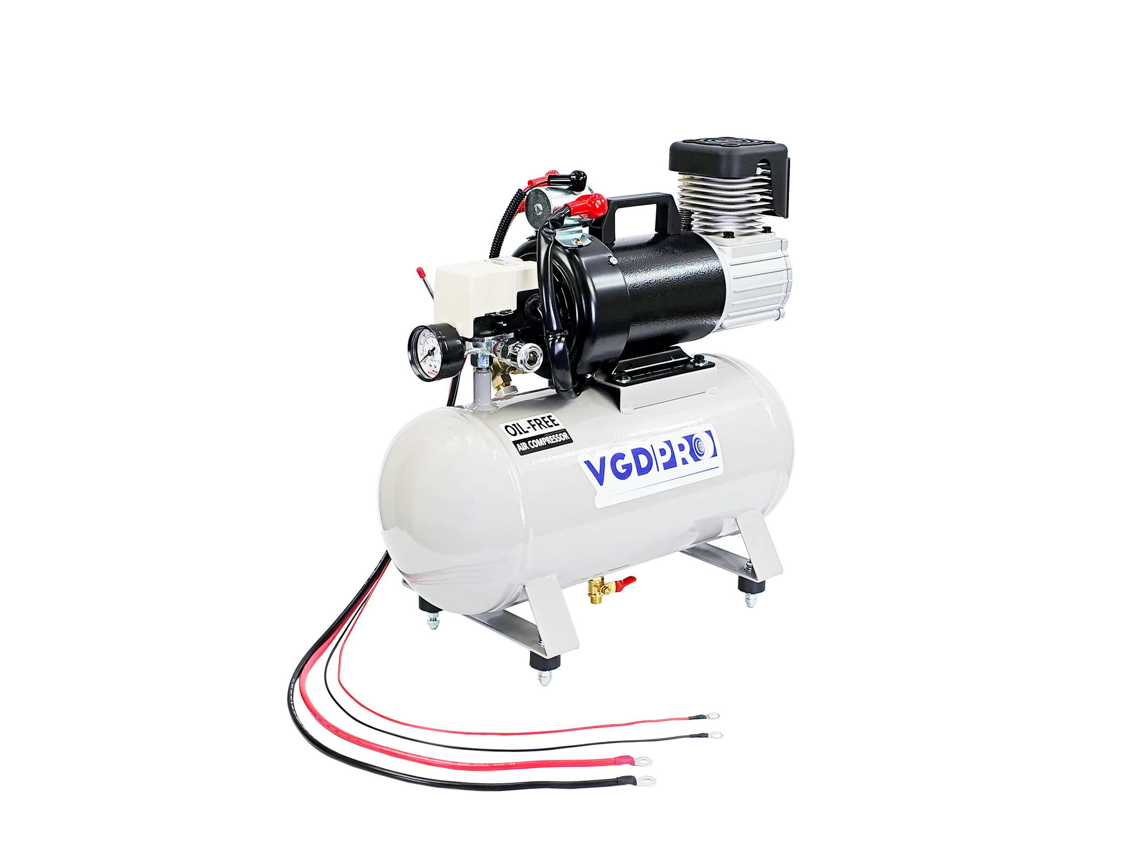 VGDPRO 12V DC Oil Free Weatherproof Air Compressor with 12 Liter Tank Onboard Series - Image 3