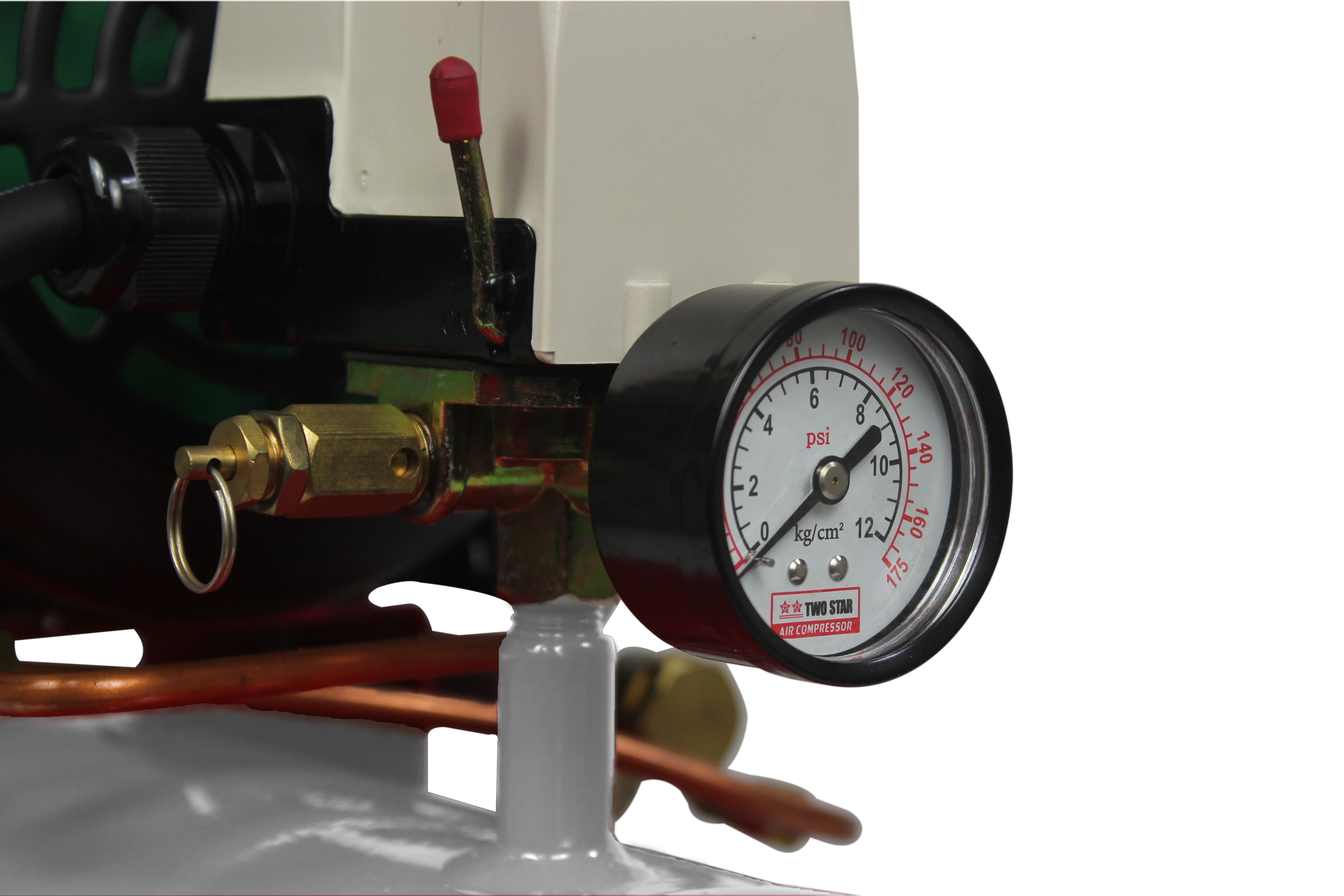 VGDPRO 48V DC Oil Free Weatherproof Twin Piston Air Compressor with 25 liter tank - Image 4