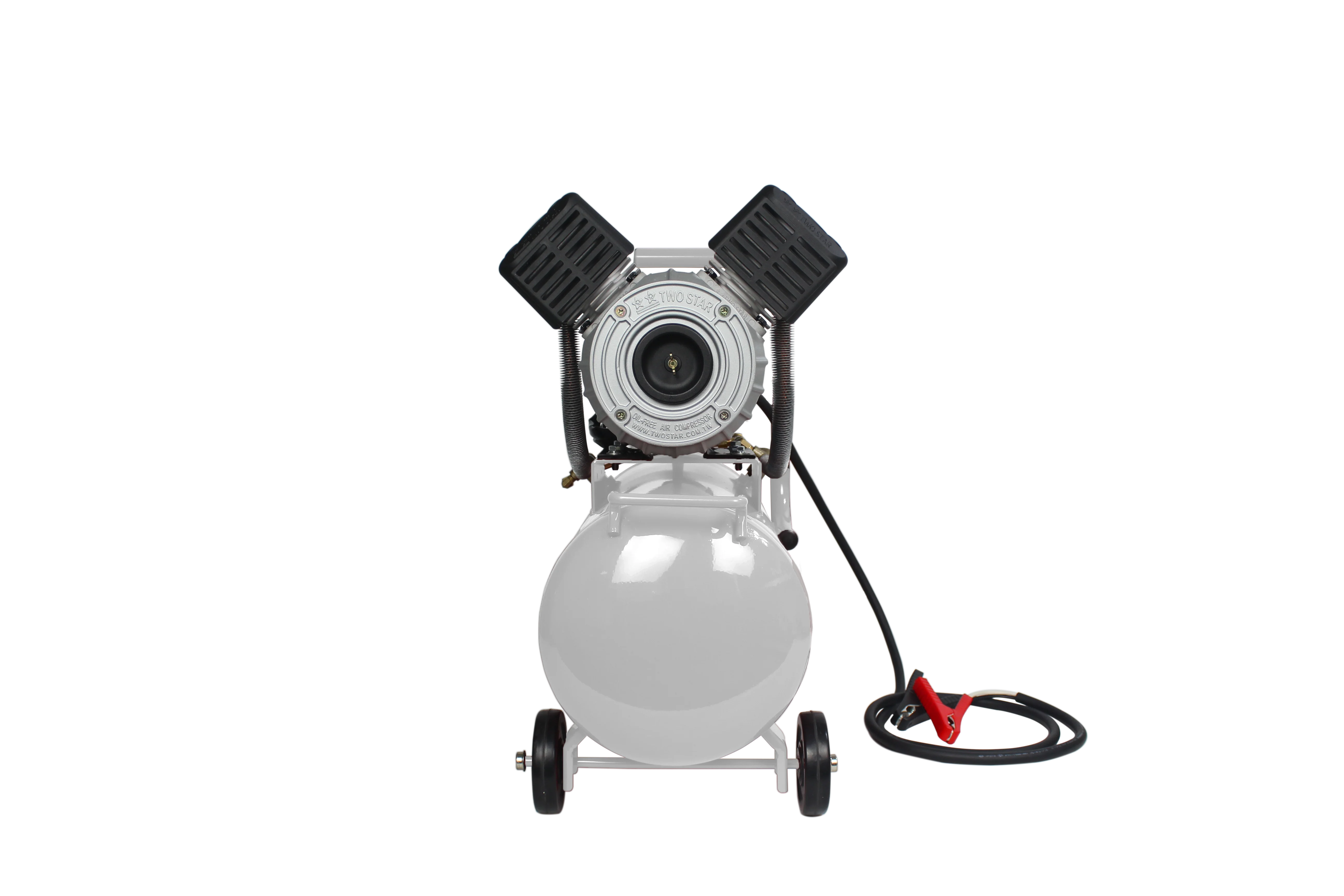 VGDPRO 48V DC Oil Free Weatherproof Twin Piston Air Compressor with 25 liter tank - Image 5